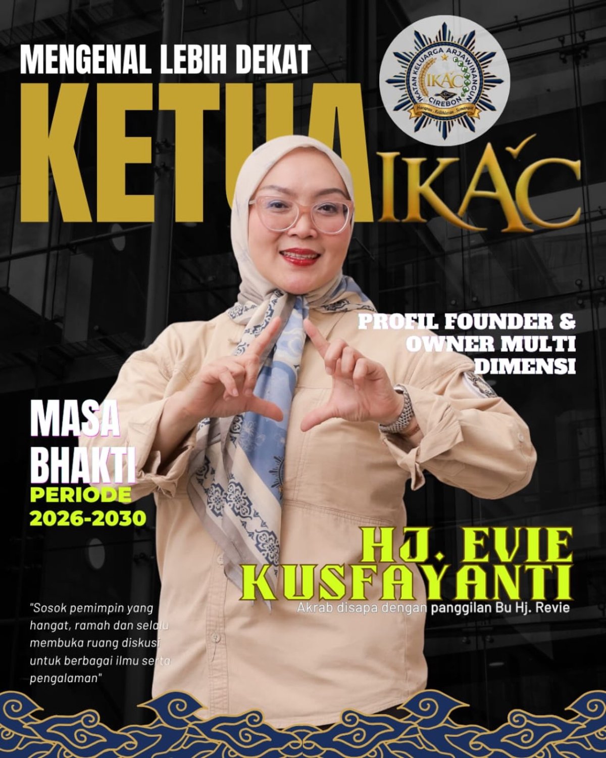 Visual postingan terbaru Yayasan IKAC.