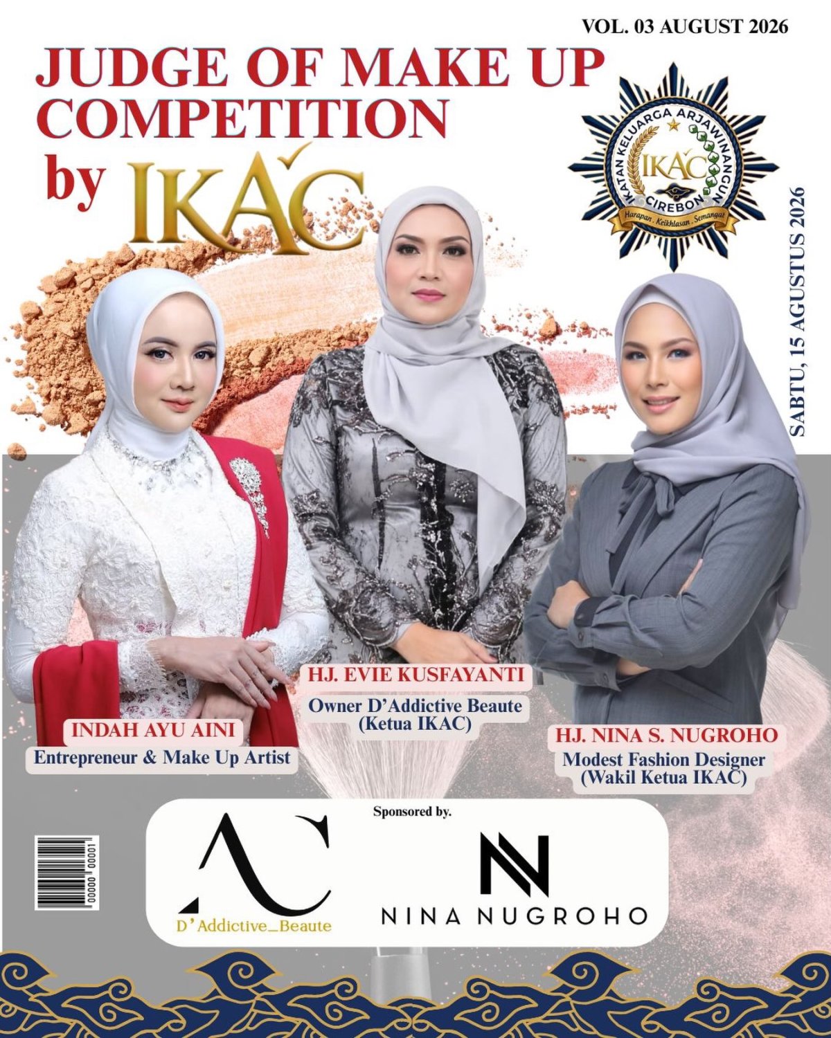 👑 *MEETS OUR ESTEEMED JUDGES! PERSIAPKAN DIRI KALIAN SEMAKSIMAL MUNGKIN!* 💄✨